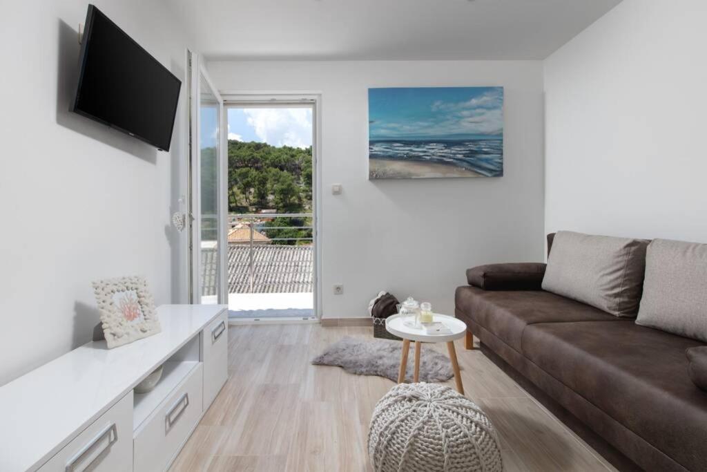 Seaview Apartment Sparkle Iskra - Povlja, Brac Povlja  Exteriér fotografie