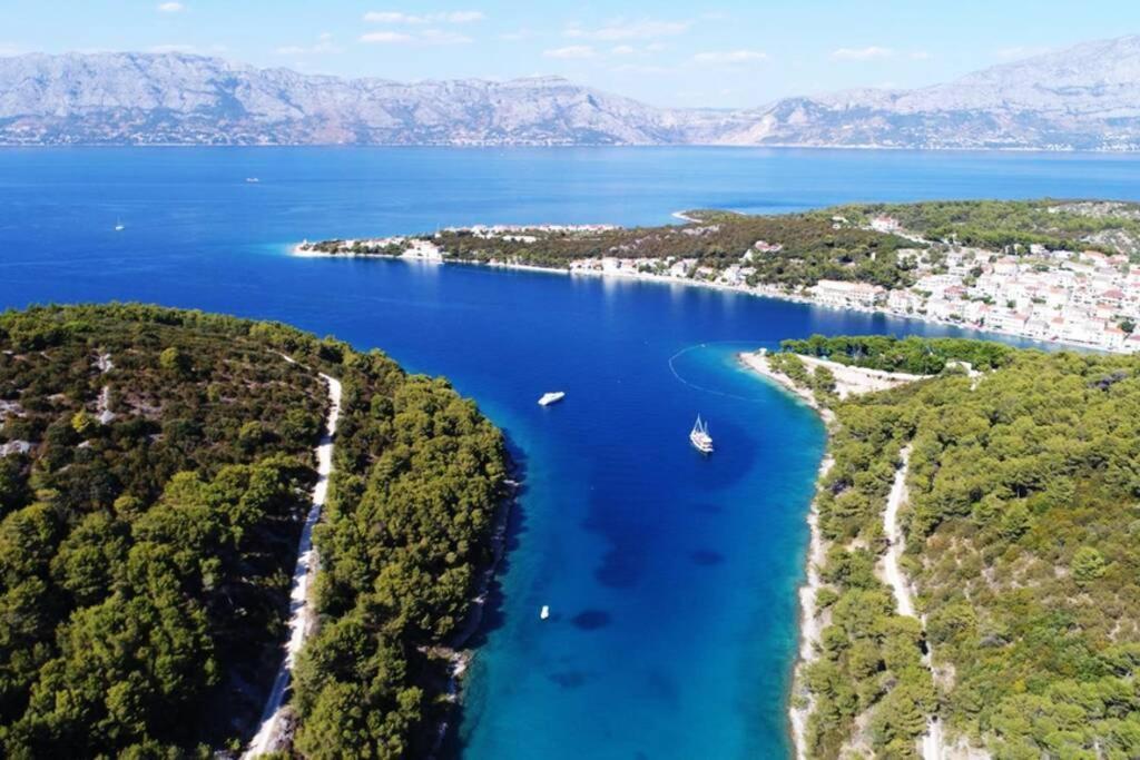 Seaview Apartment Sparkle Iskra - Povlja, Brac Povlja  Exteriér fotografie
