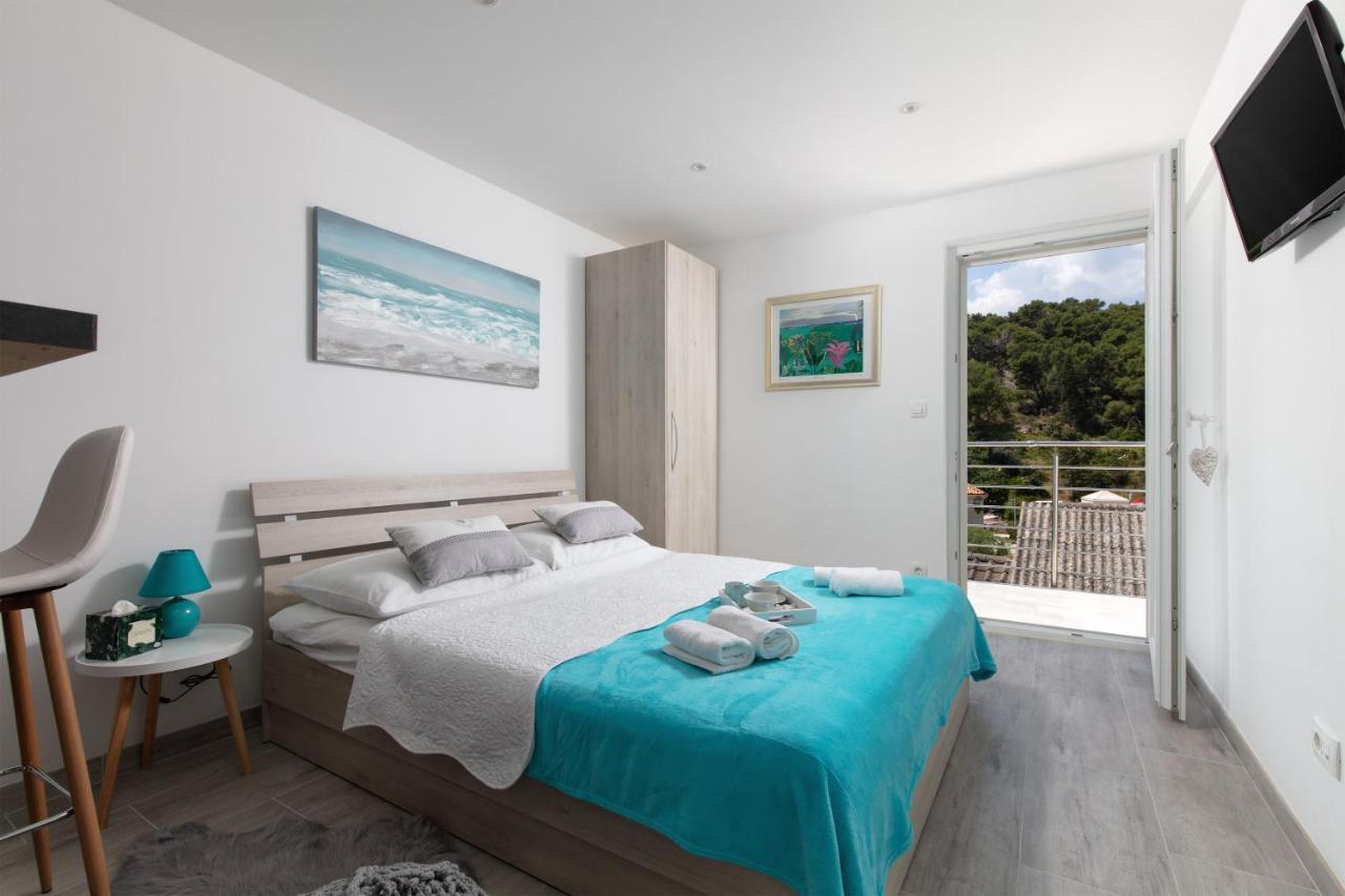 Seaview Apartment Sparkle Iskra - Povlja, Brac Povlja  Exteriér fotografie